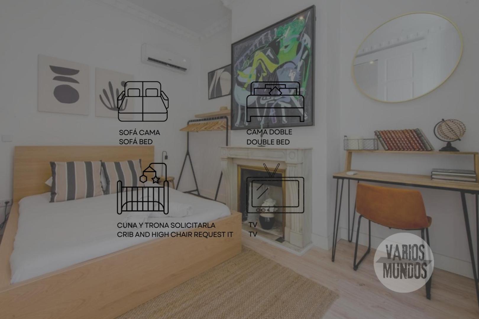 Cool&Central Apt Para 7Pax En Justicia-Centro Apartment Madrid Exterior photo